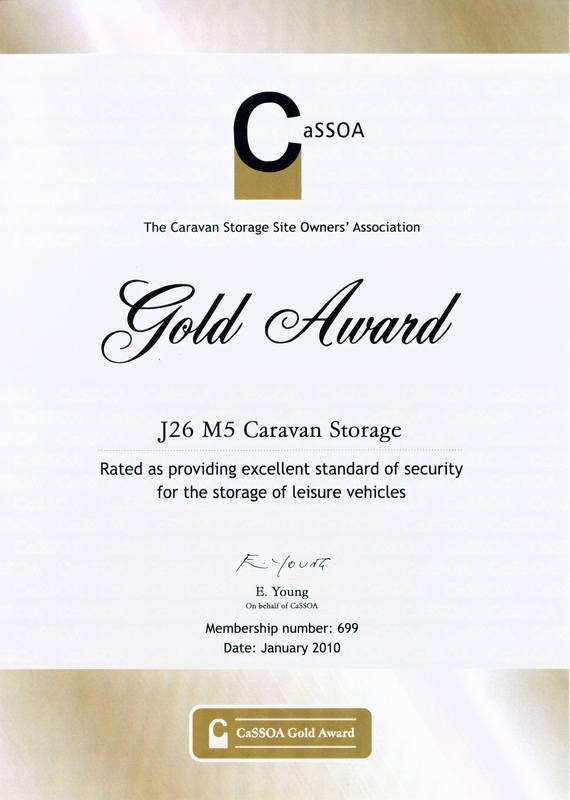 CaSSOA Gold Award